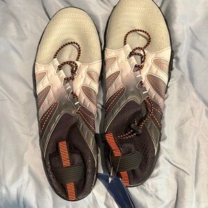 Watekves Stylish Gray and Orange water  Shoes 46 or 12
